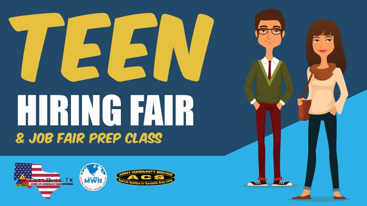 Teen Hiring Fair & Prep class