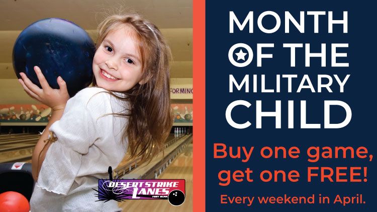 Month of the Military Child Bowling Specials