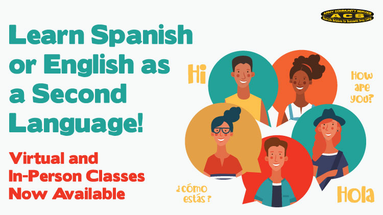 View Event :: Learn Spanish or English as a Second Language! :: Ft. Bliss  :: US Army MWR