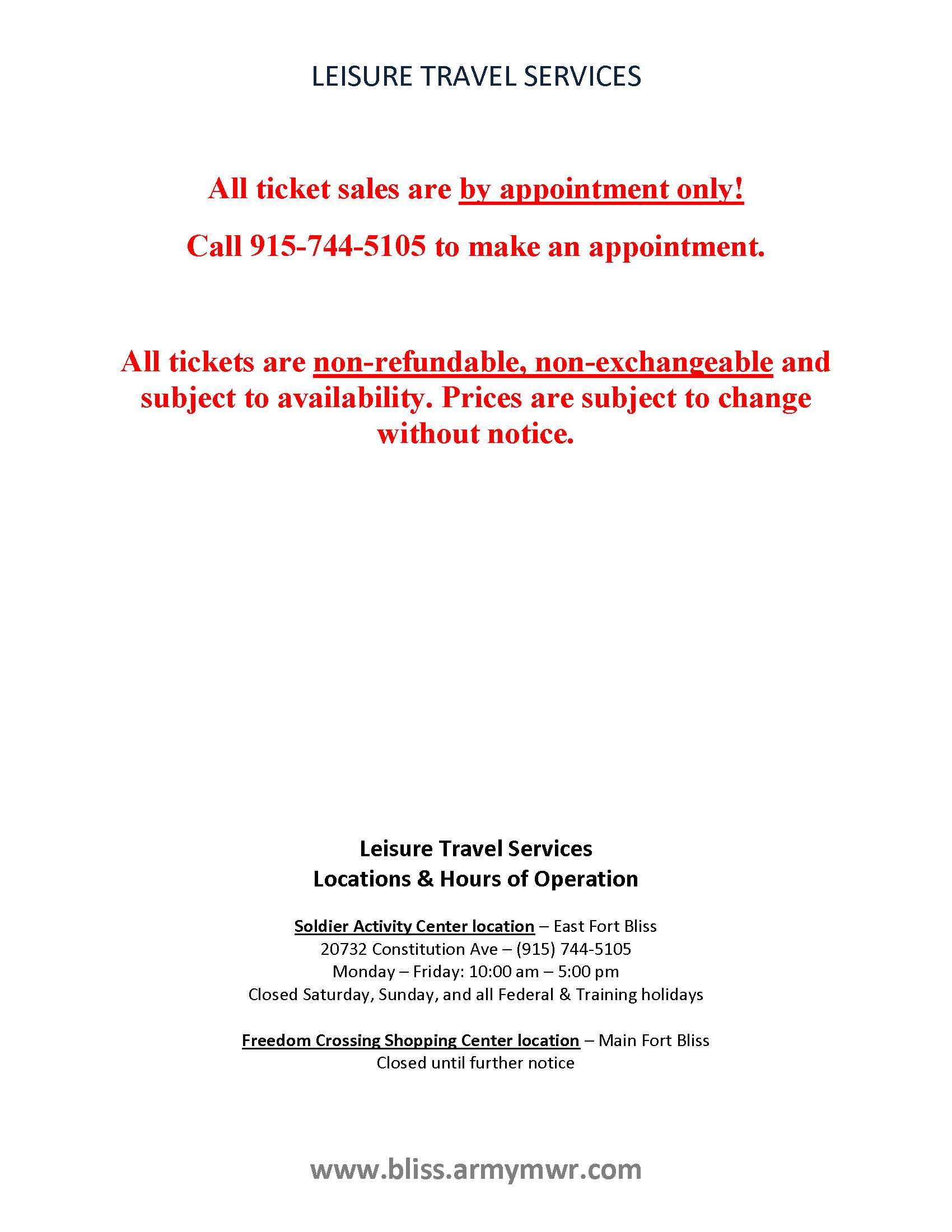 Leisure Travel Services