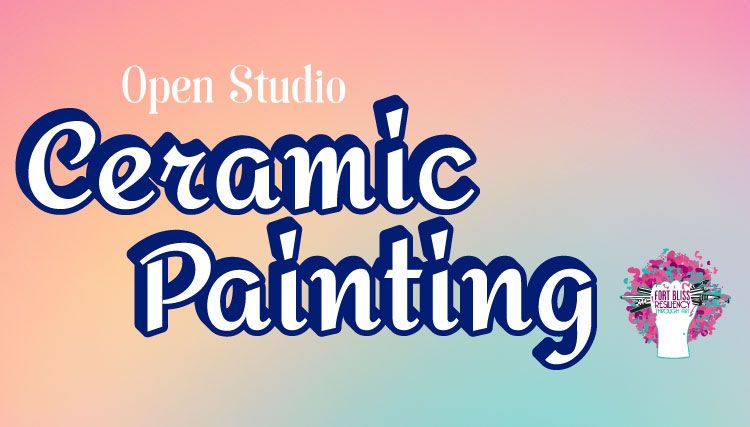 Open Studio Ceramic painting