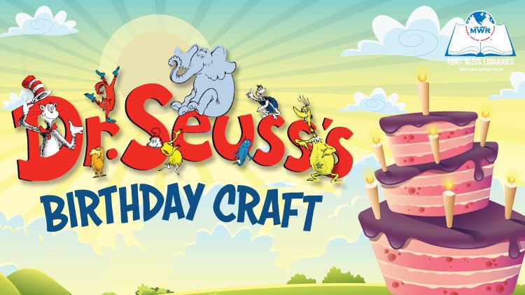 Dr. Seuss's Birthday Craft Program
