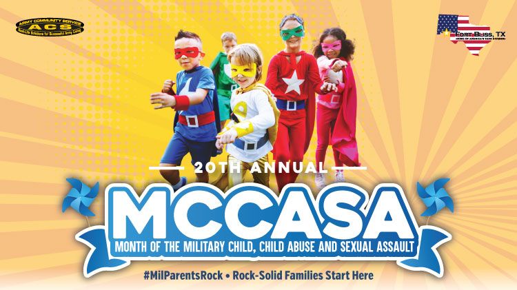 20th Annual MCCASA (Month of the Military Child, Child Abuse and Sexual Assault