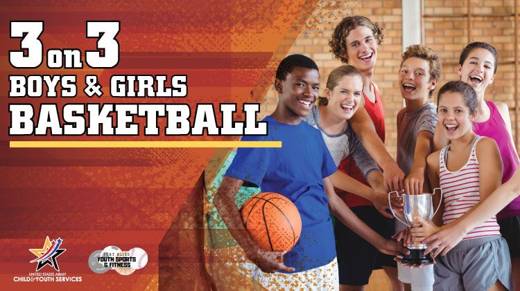Boys/Girls 3 on 3 Basketball