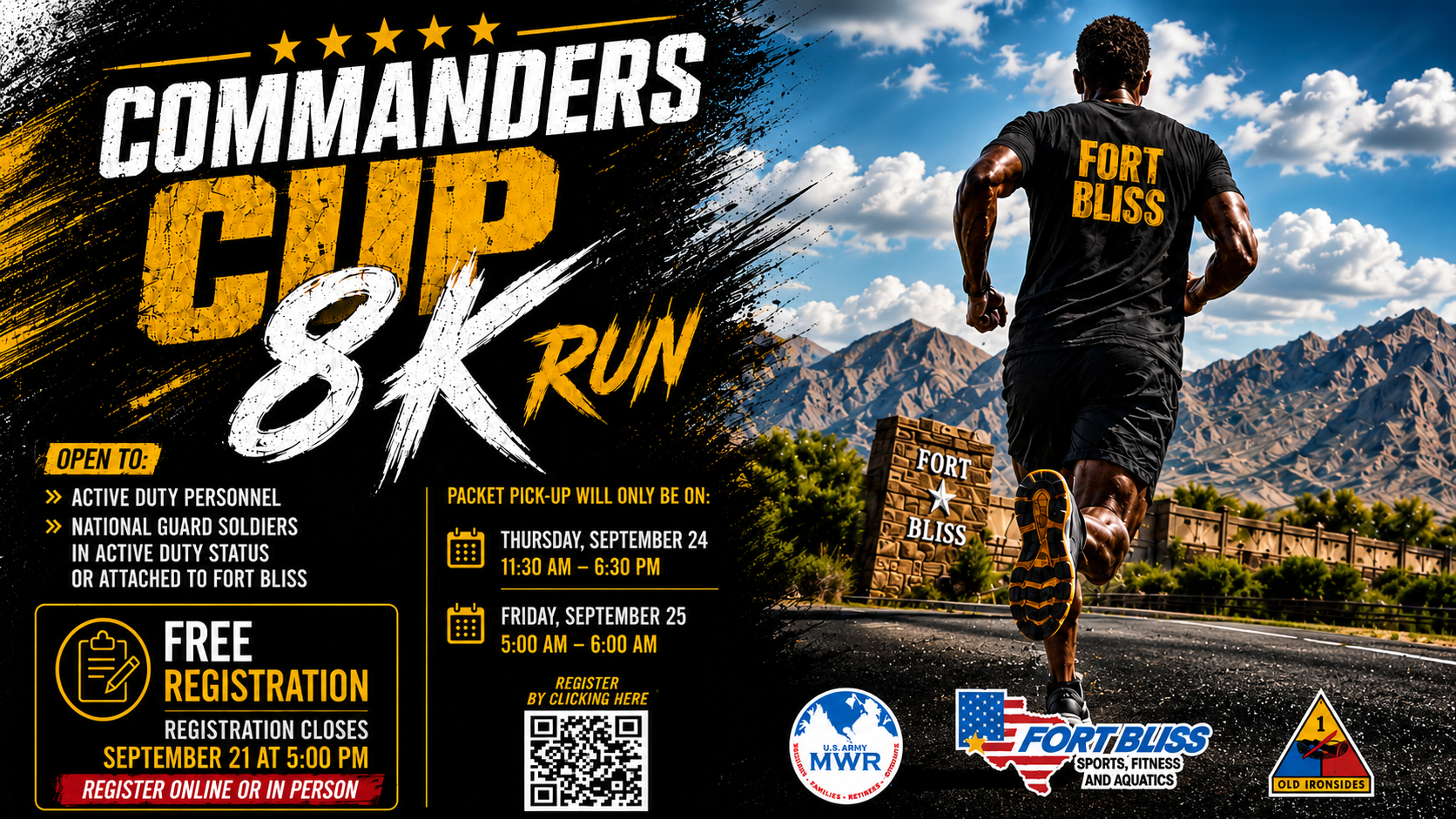Commander's Cup 8K Run